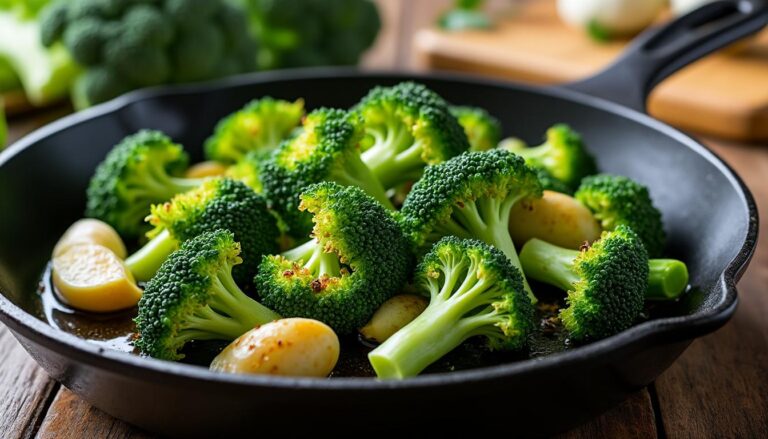 découvrez notre recette saine de brocolis poêlés, avec des conseils pour une cuisson idéale qui conserve saveurs et nutriments.