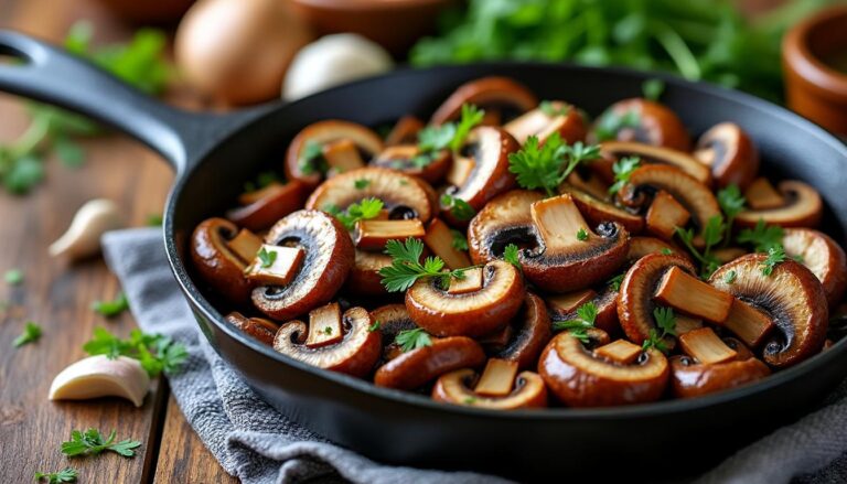 découvrez notre recette savoureuse de poêlée de champignons, accompagnée d'astuces simples pour réussir une cuisson parfaite à chaque fois.