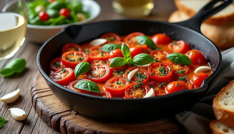 découvrez une recette simple et rapide de poêlée de tomates, accompagnée d'idées savoureuses pour sublimer ce plat sain et coloré.