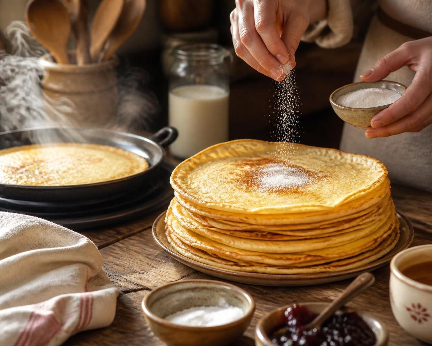 découvrez combien de crêpes prévoir par personne selon le type de repas pour régaler vos invités sans gaspillage.